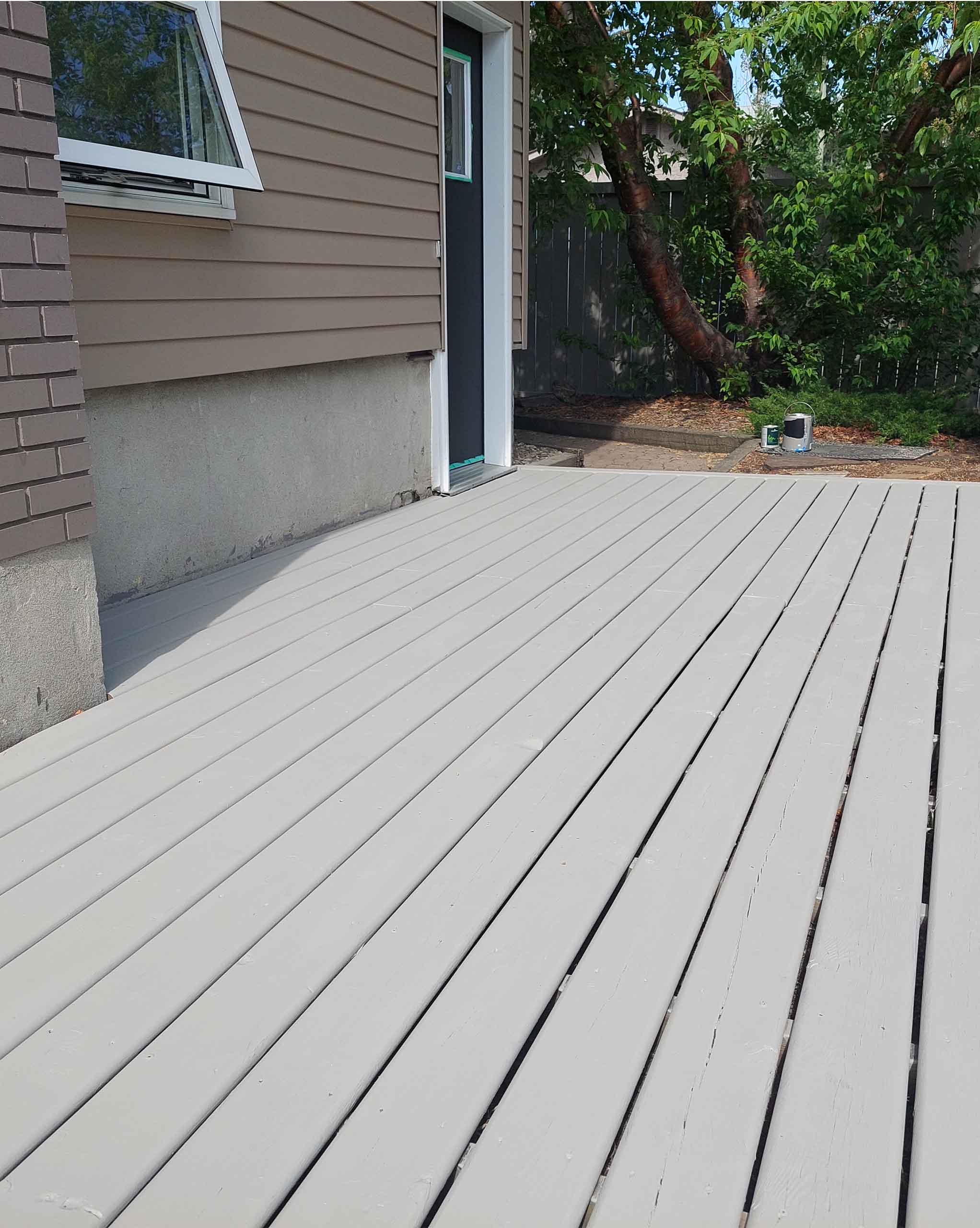 Deck Painting Calgary